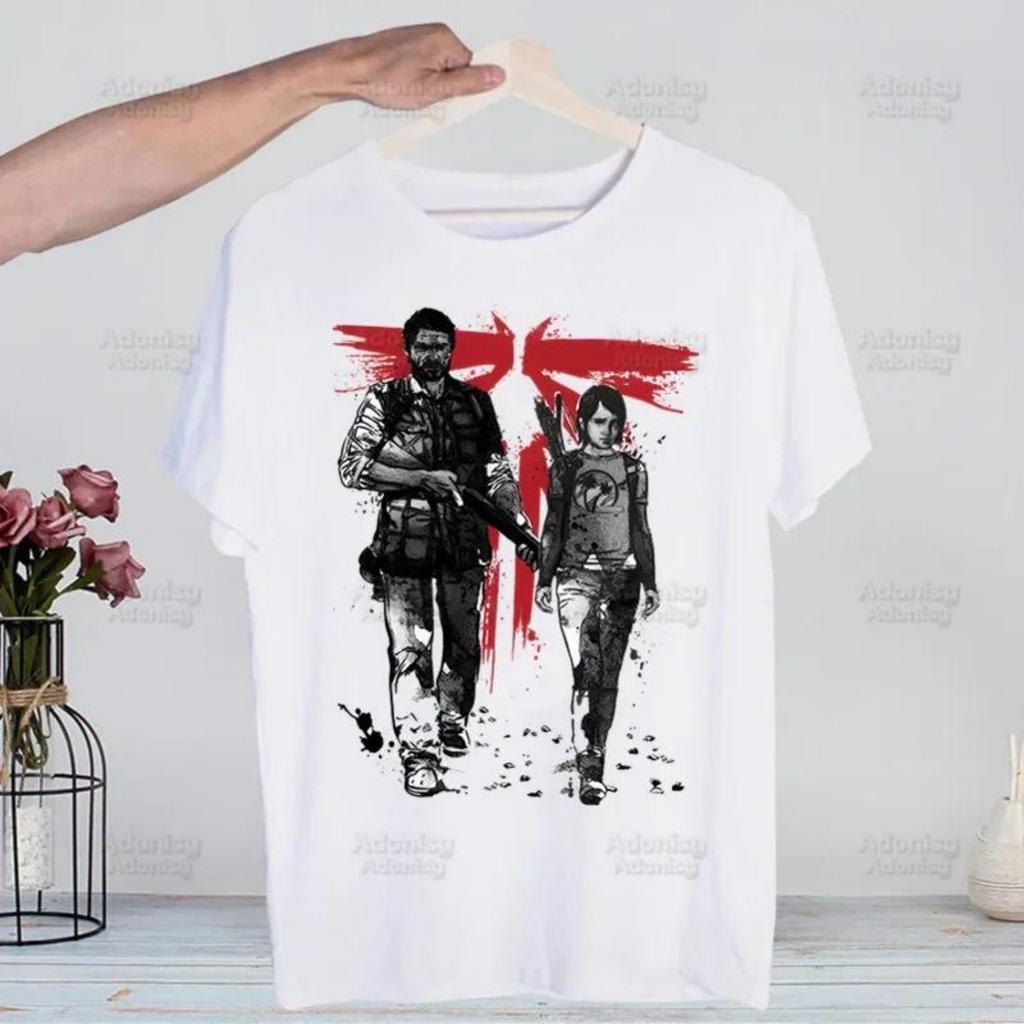 I Love Ellie Williams Hip Hop Streetwear Print T Shirt Harajuku TShirts Short Sleeve Fashion Casual T-Shirt Tops Tees