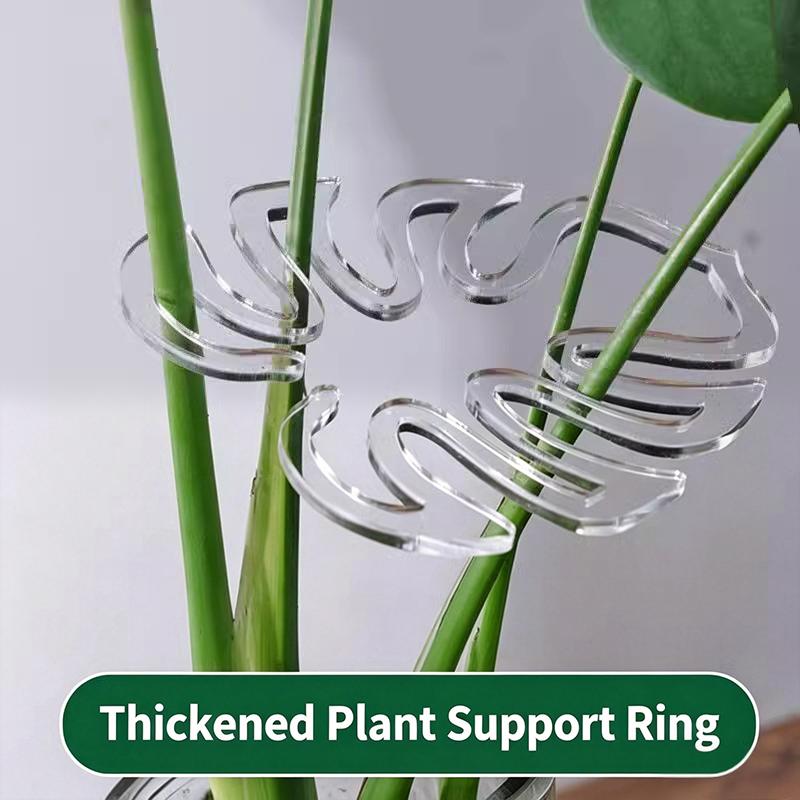 Adjustable Plant Support Frame Flower Branch Gathering Structure for Greenery Fixing Home Garden Use