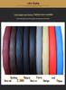 Leather Print Steering Wheel Cover for Junwei, Yinglang, Kaiyue, Encore, Weilang, All-Season Handle Wrap