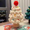 Handmade Xmas Tree Crochet Kits Easy Yarn Thread Crochet Material  New Year Gift