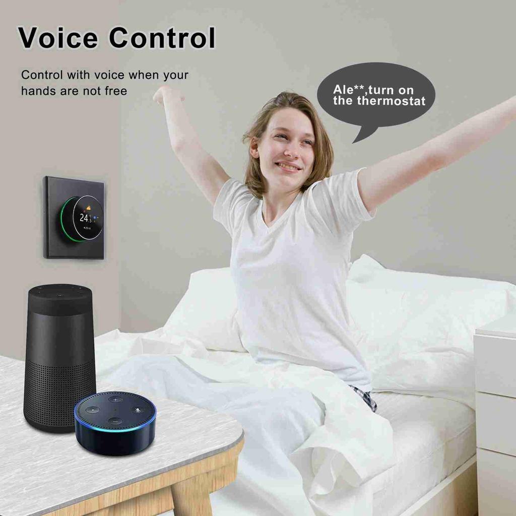 Wifi Thermostat Smartphone APP Remote Control Manual and Programming Mode Thermostat for Home