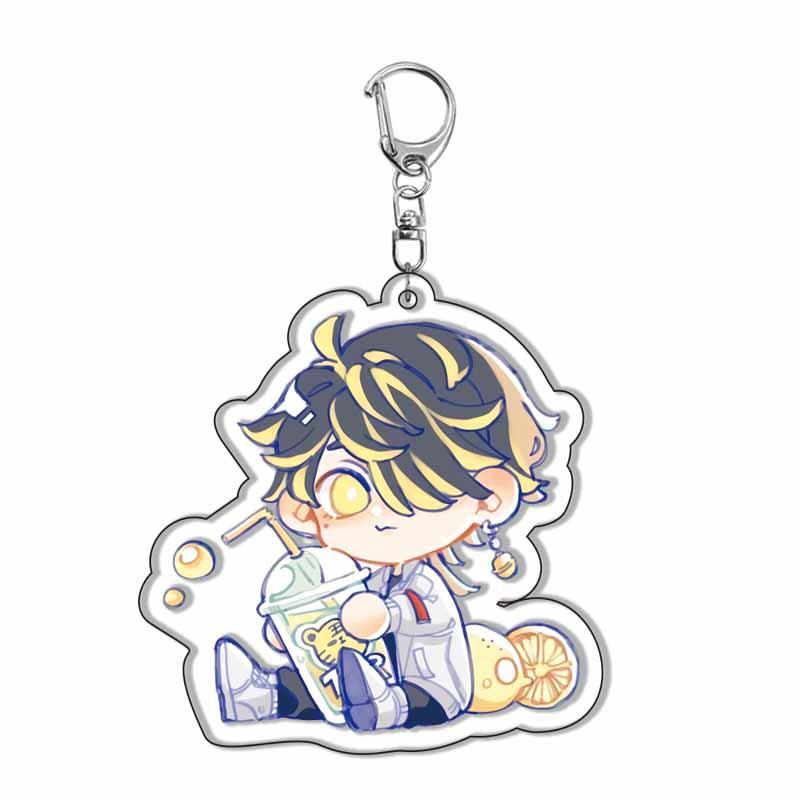 

Anime Figure Tokyo Revengers Acrylic Keychain Haitani Original Manjiro Baji Keisuke Draken Cosplay Adorable Keyring Fans Gifts Latest 5cm