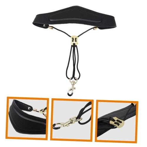 LIFKOME Saxophone Strap, Clarinet Accessory, Adjustable Saxophone Neck Strap, Saxophone Belt Rope, Hanging Strap for Musical Instruments, Student Neck