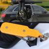 Sammenleggbart biltakstativ trinn bildørtrinn Universal låsekrok Hjelpefotpedal for fotpedal i aluminiumslegering sikkerhetshammer