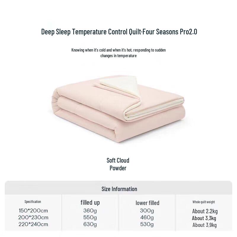 

LISM Atour Style PRO2.0 Deep Sleep Four Seasons Duvet and Quilt Set