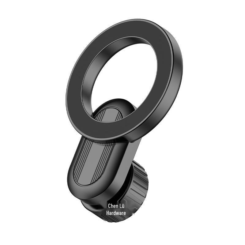 Magnetic Car Mount: Air Vent & Suction Cup Phone Holder Compatible with MagSafe