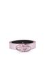 Mirror PU Belt X09727P1660 80 Pink T5275 [Diesel] Women's
