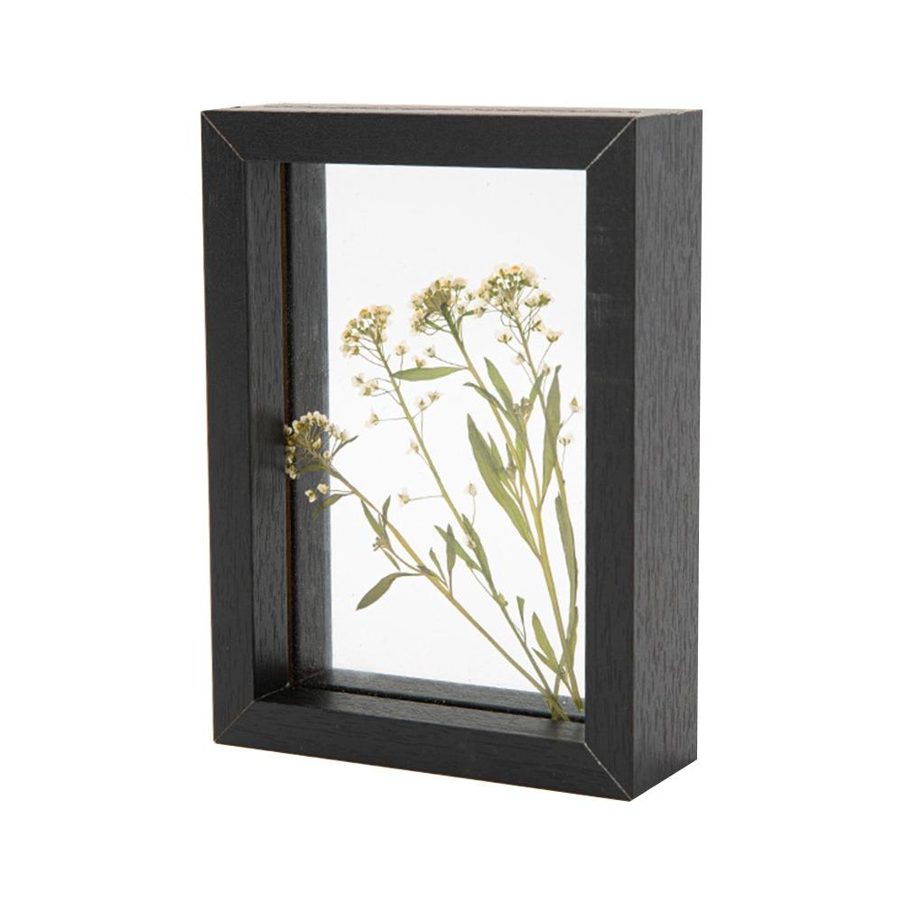 Double-sided Photo Display Frame Wooden Drawing Artwork Picture Frame  Home Decoration
