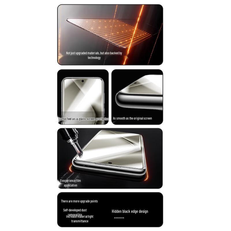 Smorss Huawei Pura70 Dust-Removal Ceramic Screen Protector