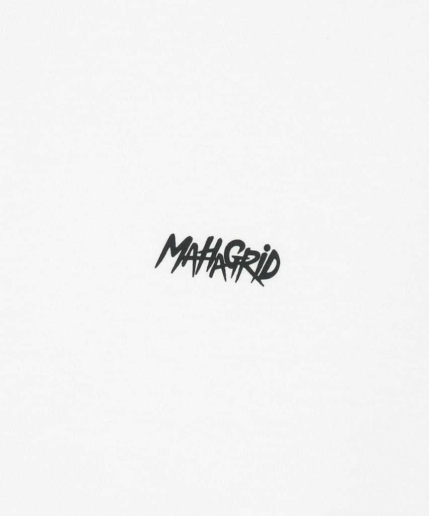 MAHAGRID Slash Logo Ss Tee White(Mg2Gmmt548A)