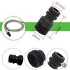 Threaded Fittings Threaded Joint Hydraulics Garden Plastic Quick Coupling Water Pipe 1/2inch 5pcs Faucet Adapter