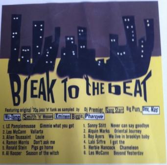 

12inch Record VARIOUS - BreakTo The Beat BB001 NOT ON LABEL Unknown Soul/Funk Used