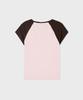 WHO.A.U Lettering Raglan T-Shirt / Whrag2591F
