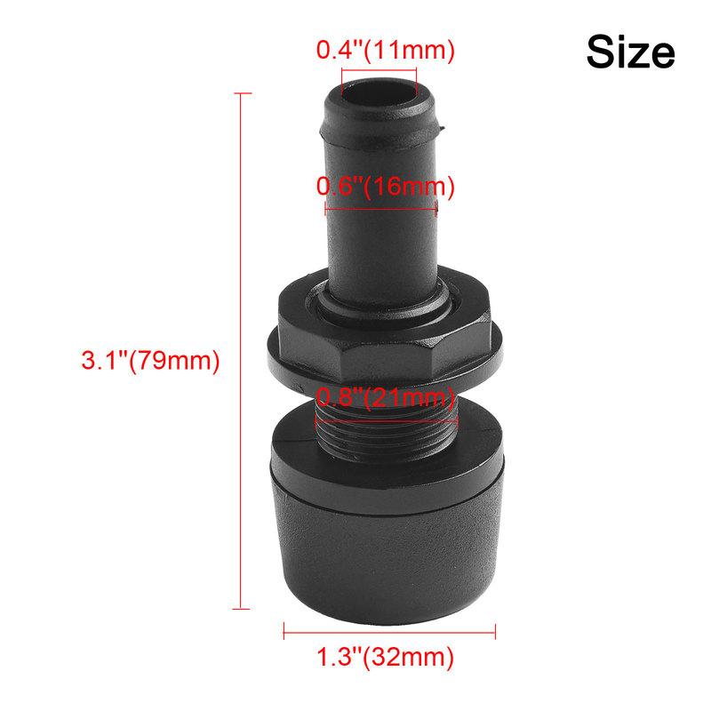 Straight Fuel Tank Vents 22mm Nylon Fuel Tank Vents Straight Vents For Boats