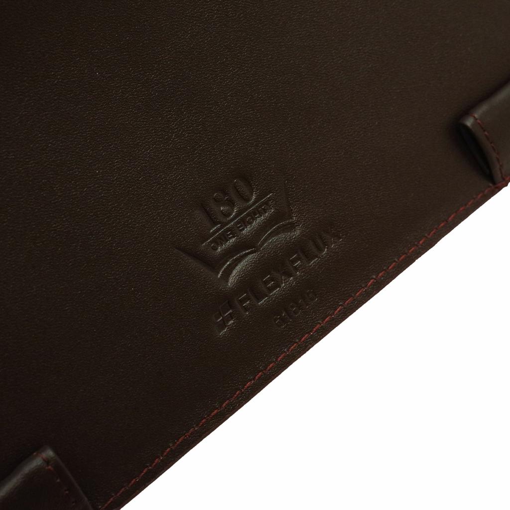 A5 Size 6-Hole 180 & Tablet Case Set, Cordura Nylon [Orange] 61804