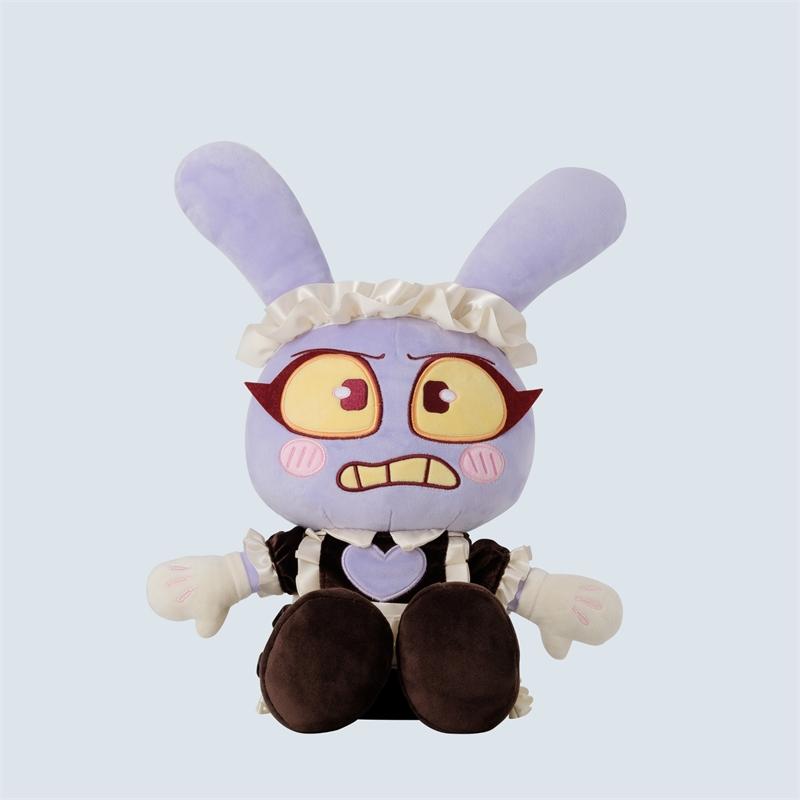 Maid Jax Plush Toy Soft Anime Game Character Stuffed Doll For Bedroom Decor Office Desk Party Centerpiece Gift For Women Teens