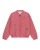 Themuseumvisitor Heritage Flag Check Jacket (Red)