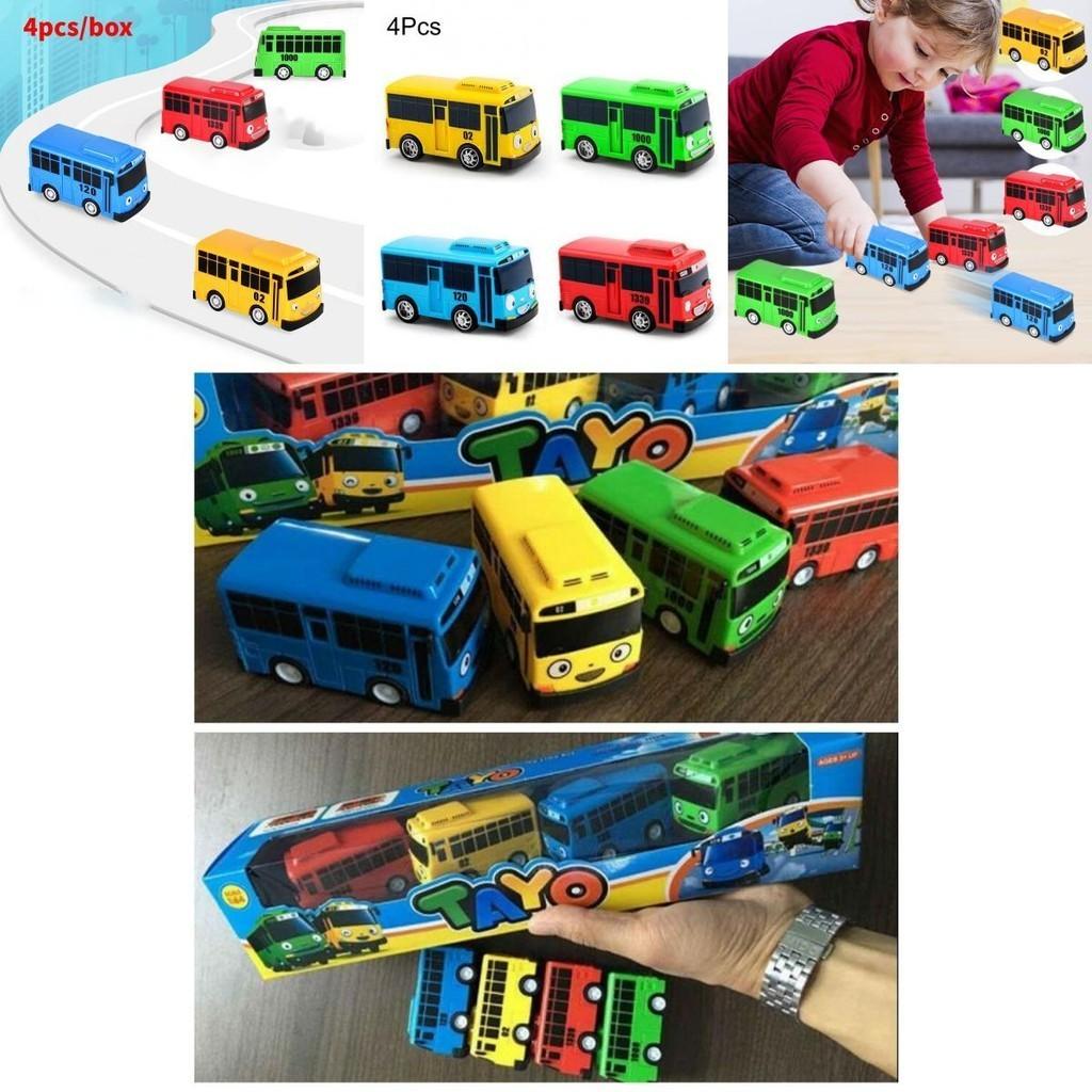 Hochwertiger Minibus in neun Farben mit funktionierenden Türen Lernspielzeug-Set