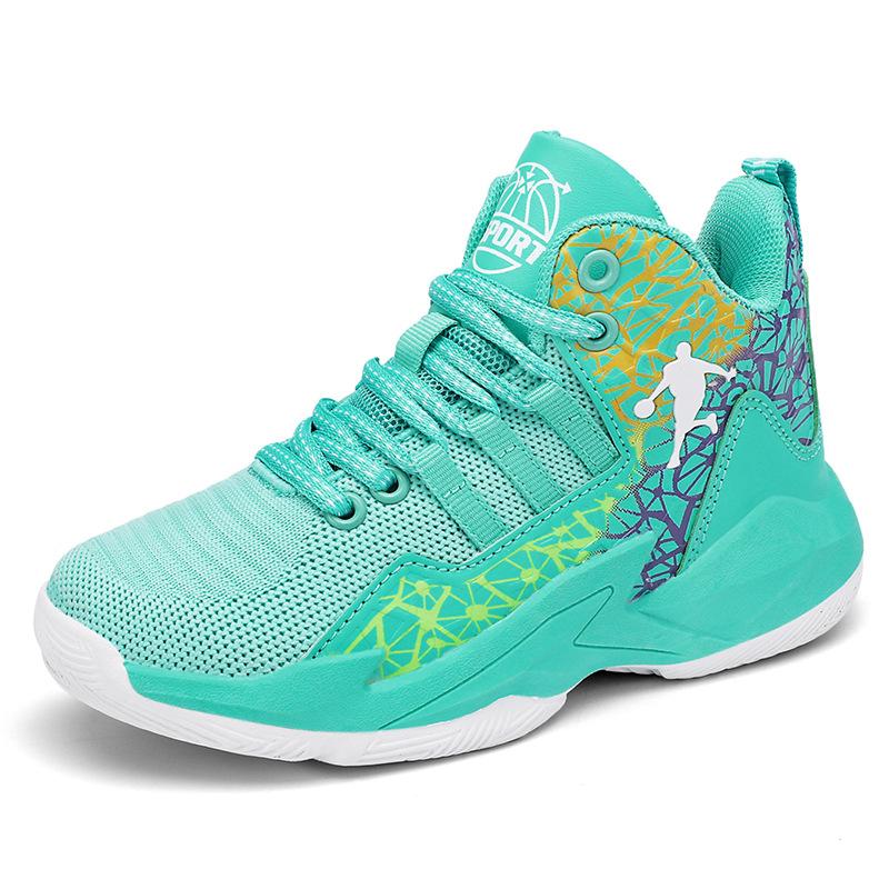 22 autumn new basketball shoes white sports shoes student high-top boots raw sneakers breathable running shoes 39