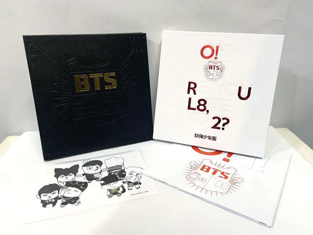 

[USED] Korean BTS 2COOL 4SKOOL/O!RUL8,2 Album Set of 2
