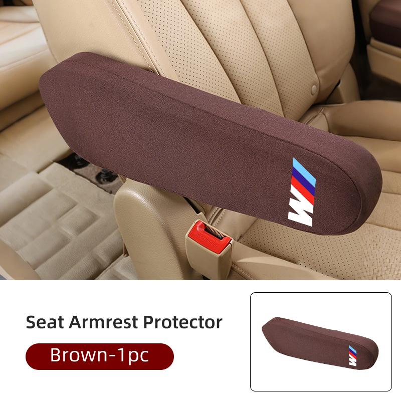 

Hot 2025 Car Seat Armrest Protective Gloves Auto Hand Side Protector Cover For BMW M Power Sport M1 M3 M4 M5 M6 E90 F30 F10 X3 X