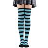 Dot Thigh High Stockings Womens Striped Ladies Girls Black White Pink Long Over Above Knee Socks Cosplay Lolita Harajuku Y2K