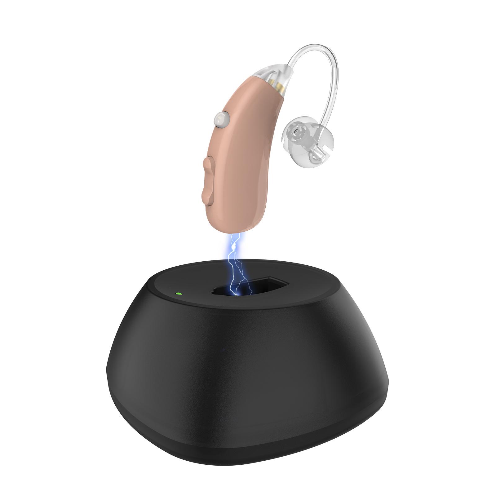 2025 Rechargeable Single Skin-Tone Hearing Aid