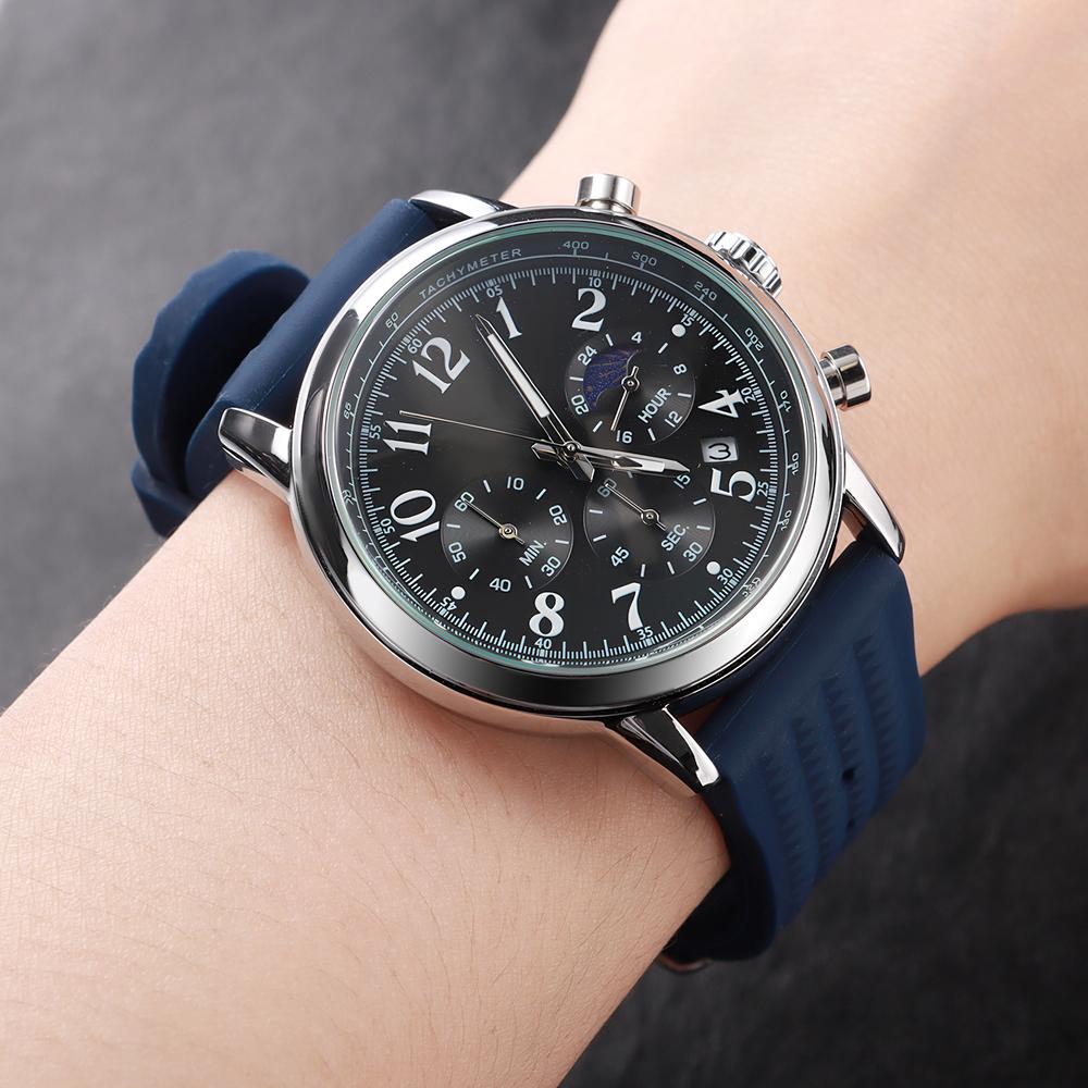 20mm 22mm Hot Sell Silicone Watch Strap Rubber Universal Watchband Wristwatch Band for Smartwatch Other Watches Bracelet for Men