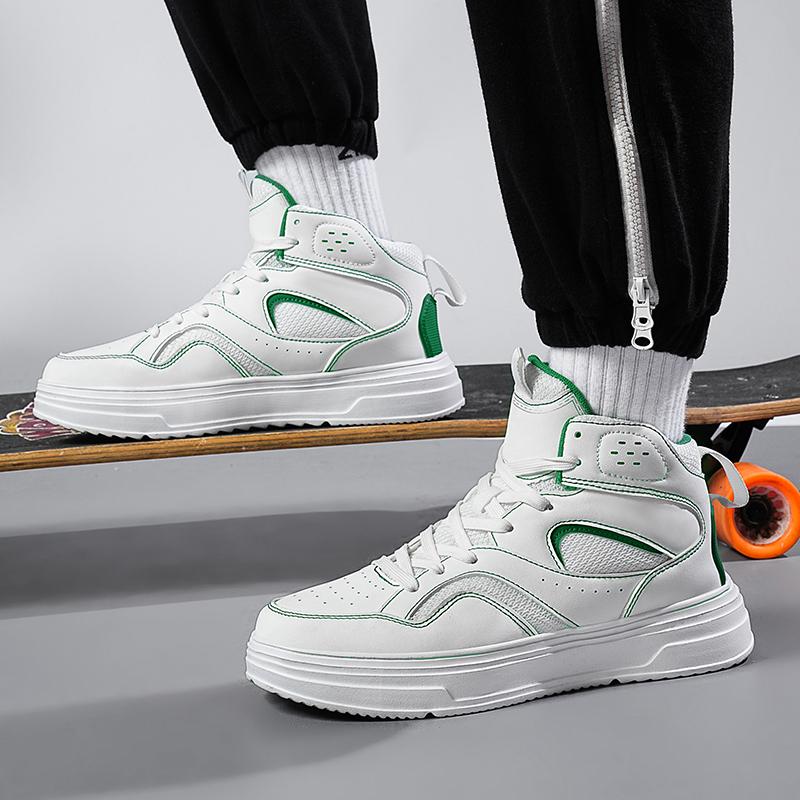 Мужские сверхлегкие высокие спортивные кроссовки большого размера для альпинизма — фото 15