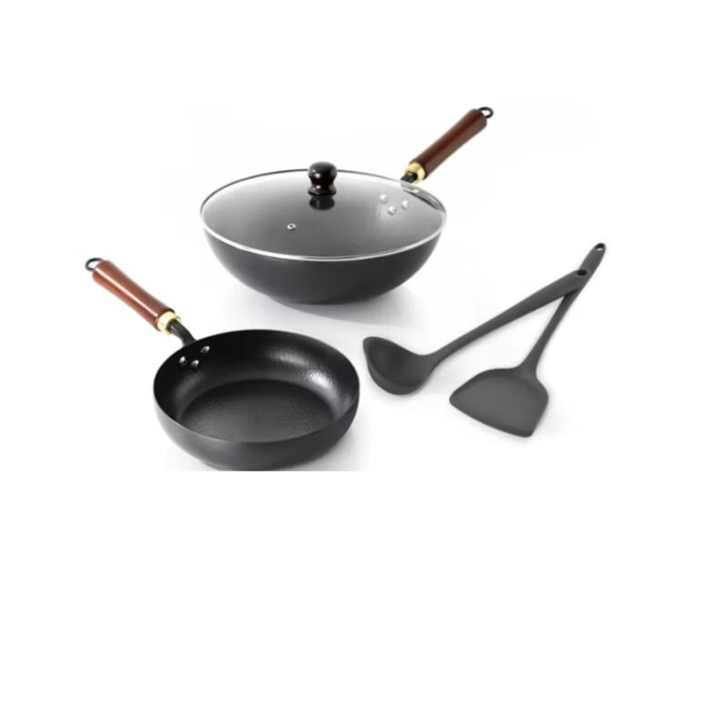 Corning Zero-Coating 4-Piece Chinese Cookware Set