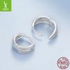 Retro Lace Ear Buckle Women, Simple And Elegant Temperament S925 Sterling Silver Earrings Earrings