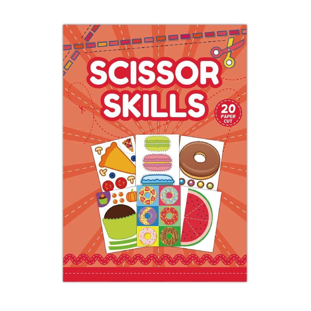 3D Animal Pattern Kids Paper-cutting Book Toys Montessori Children Handmade Paper Toy  Kindergarten