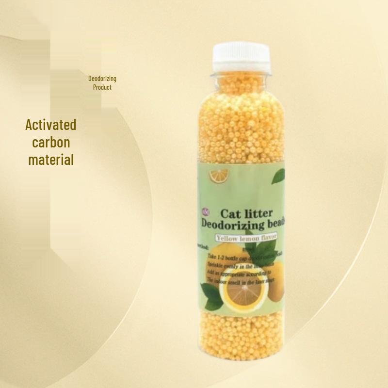 Fragrant Cat Litter Deodorizing Beads with Activated Carbon