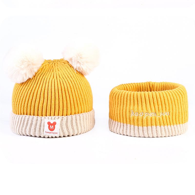 Cozy Infant Hat: Soft Double-Layer Cap for Boys & Girls (0-12 Months) - Perfect for Autumn & Winter