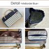 Drive Pocket Car Storage Seat Pocket/Seatback Pocket with Meal Tray, Stylish Car Storage, 2-Way Bag Type, Blue, AF1495