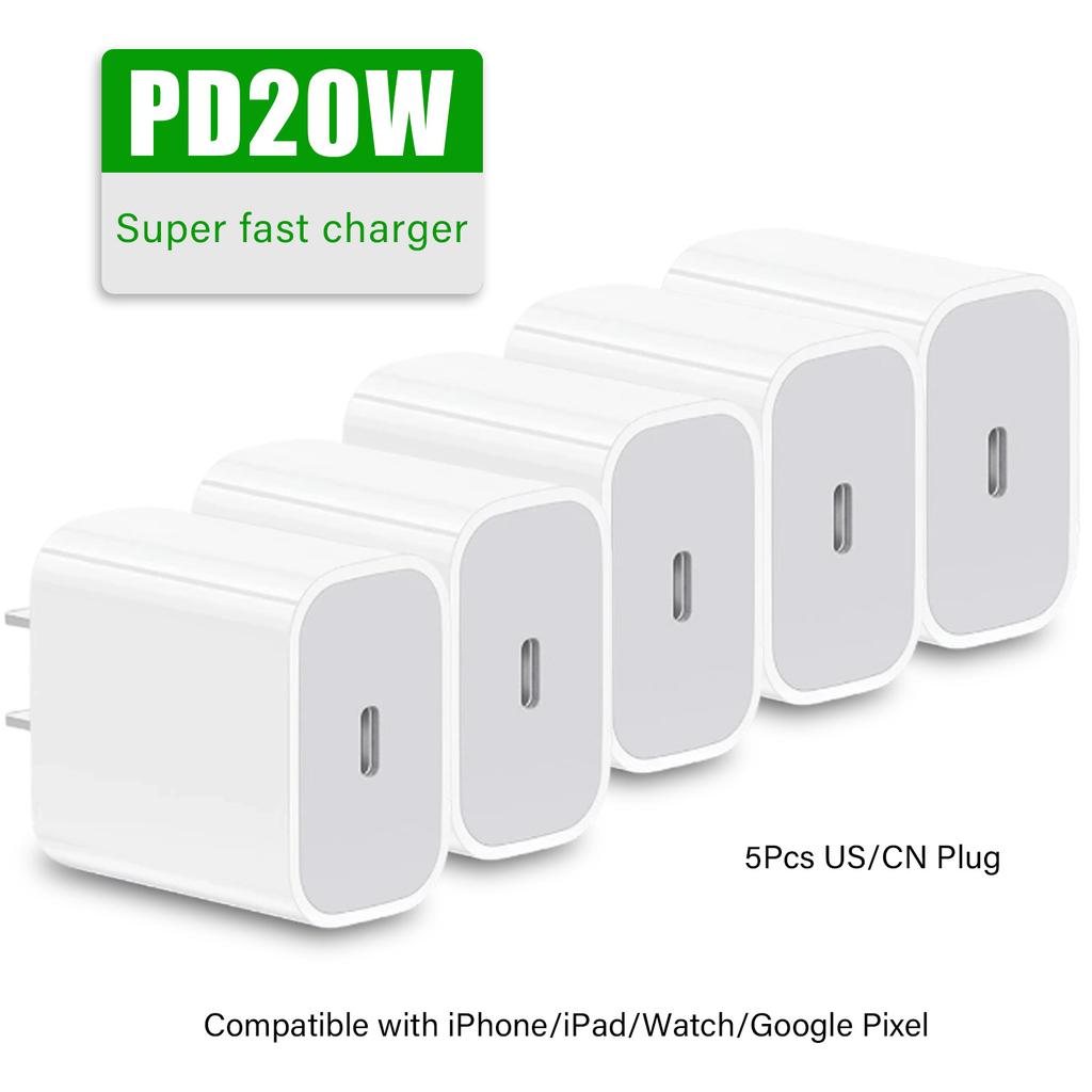 20W Ladegerät Typ-c für iPhone 16 15 pro plus max USB-C Ladegerät Apple Watch Adapter PD20W für iPad Ladegerät Schnellladung US-Stecker