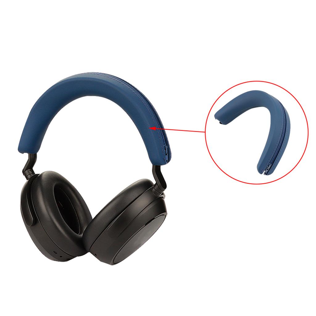 Weiche Silikon-Kopfbandabdeckung, Ersatz-Kopfband-Schutz, Einfache Installation für Sennheiser MOMENTUM 4 Kopfhörer