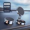 The 360 degree Rotating Golden Magnetic Car Phone Holder Can Be Folded, Universal Mobile Phone Holde
