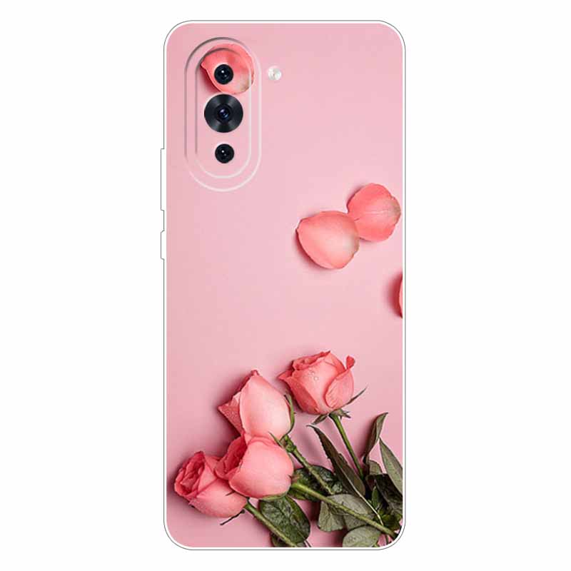 For Huawei Nova 10 Case Fashion Silicone Soft Cat Lion Back Cover for Huawei Nova 10 Case Protection Nova10 Cool Cartoon Shells