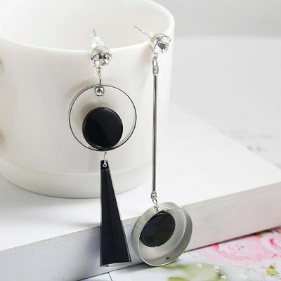 Dangle Earrings Eardrop Individuality Accessories Dissymmetry Retro Special