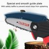 24V Mini Electric Chainsaw Portable Cordless Chainsaw Wood Cutters for Woodworking Garden Tools Rechargeable Battery Chain Saws