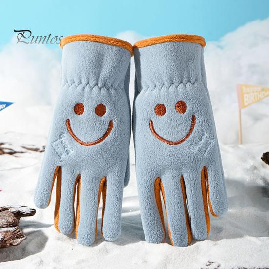 Kids Ski Gloves Winter Windproof Thermal Snow Gloves Cartoon Fleece Warm Mitten for Boys Girls Skiing Snowboard Cycling