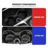 For Alfa Romeo 1/2pcs Car Waterproof Anti Slip Mat Coaster Silicone Water Cup Mat 159 Giulietta 156 147 Giulia Mito GT Stelvio esz566