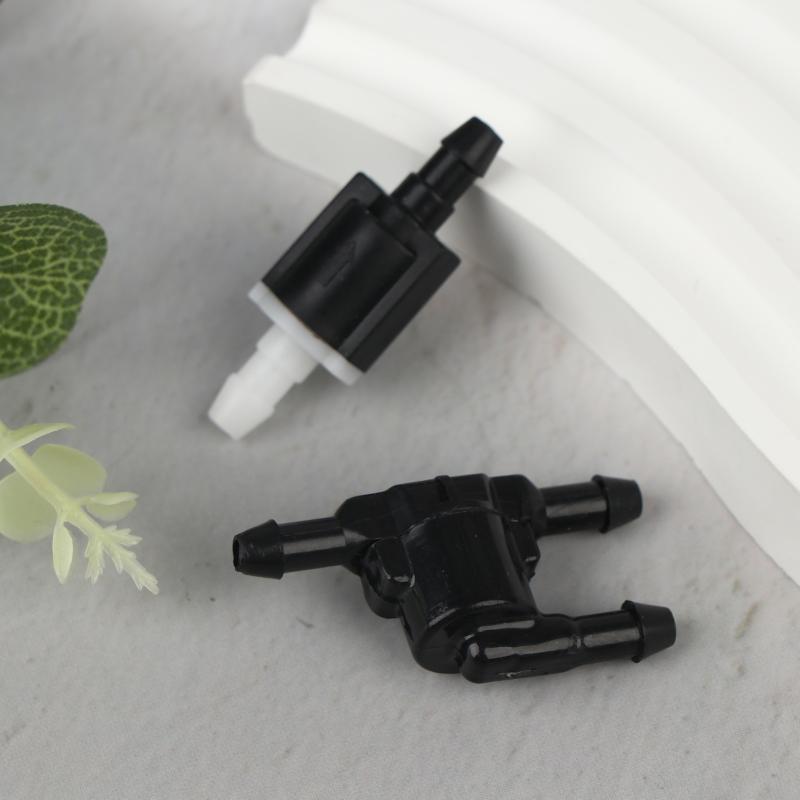Zwart Plastic Ruitenwisser Wassersproeier Voorruit Terugslagklep Nieuw Voor Auto Ruitenwisser Sproeierleiding 3-Weg Klep Auto Accessoires