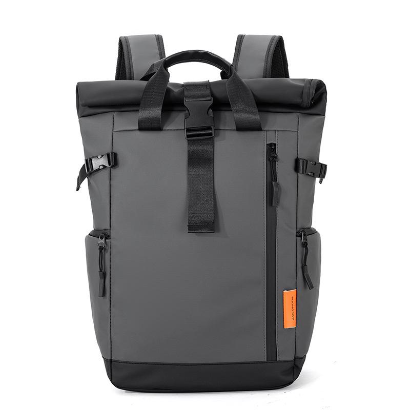 Men's and Women's Trendy Backpacks, Large-capacity Folding and Rolled-up Expansion Backpacks, Outdoor Travel and Leisure Backpacks