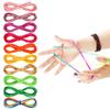 3Pcs Rainbow Rope Finger Games For Kids Toddler Threading Toy Juguetes Niñas Xxx De 3 6 8 12 15 Años Kinder Spiele