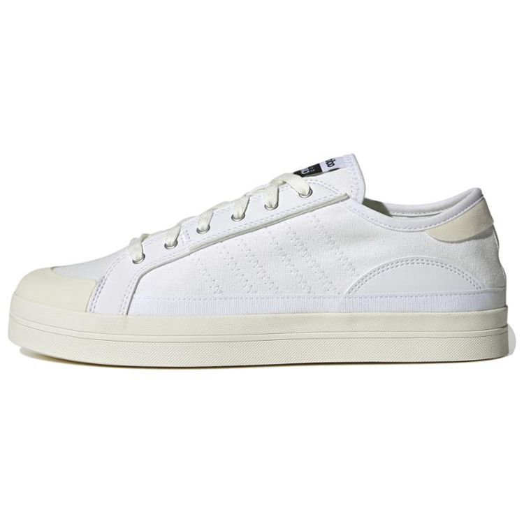 Adidas Neo City Canvas Non-Slip Durable Low-Top Skate Shoes Unisex Sneakers White GY2517