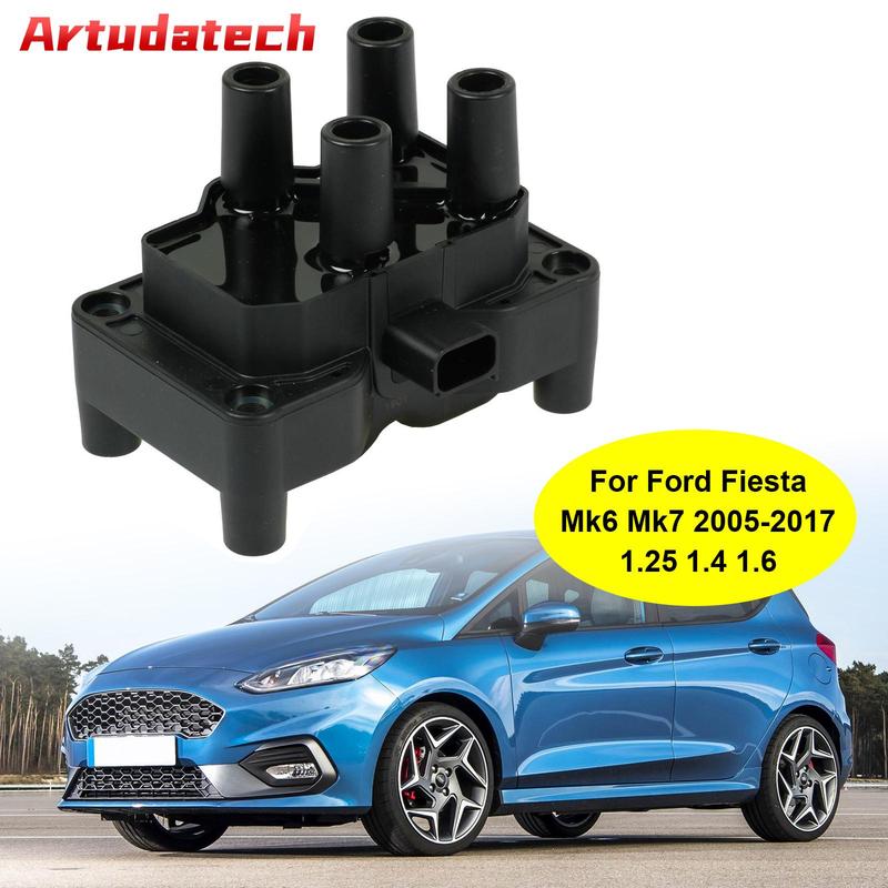 Artudatech Ignition Coil Pack 0221503485 For Ford Fiesta Mk6 Mk7 2005-2017 1.25 1.4 1.6