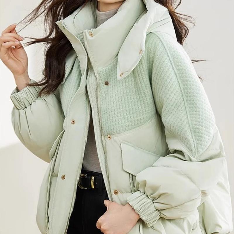 Jacket Warm Winter On Sale Women's Down Coat Zip-up Elegant Demi-season Offers Discount Cheap Hot High Quality Lady Parka Modern