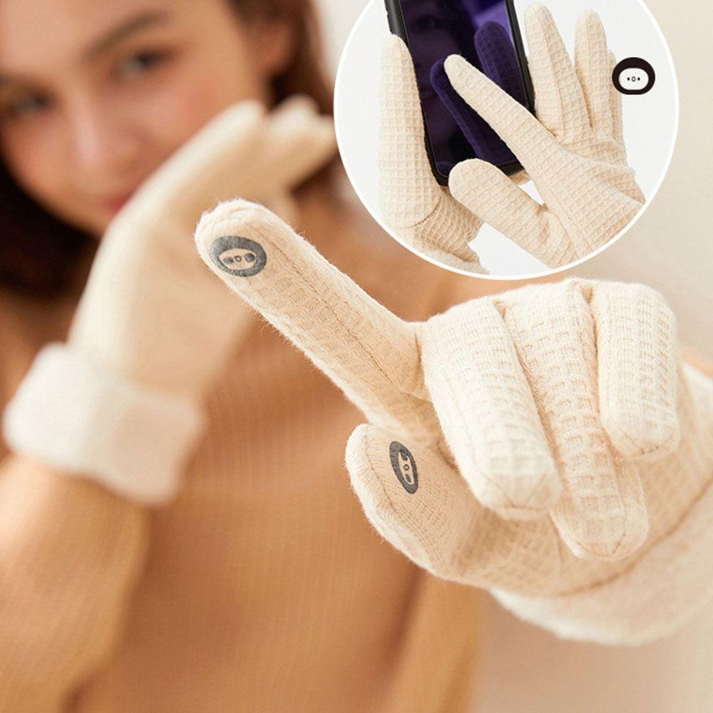 Warm Winter Women Gloves Touchscreen Full Finger Gloves Warmer Bike Cycling Glove Snowboard
